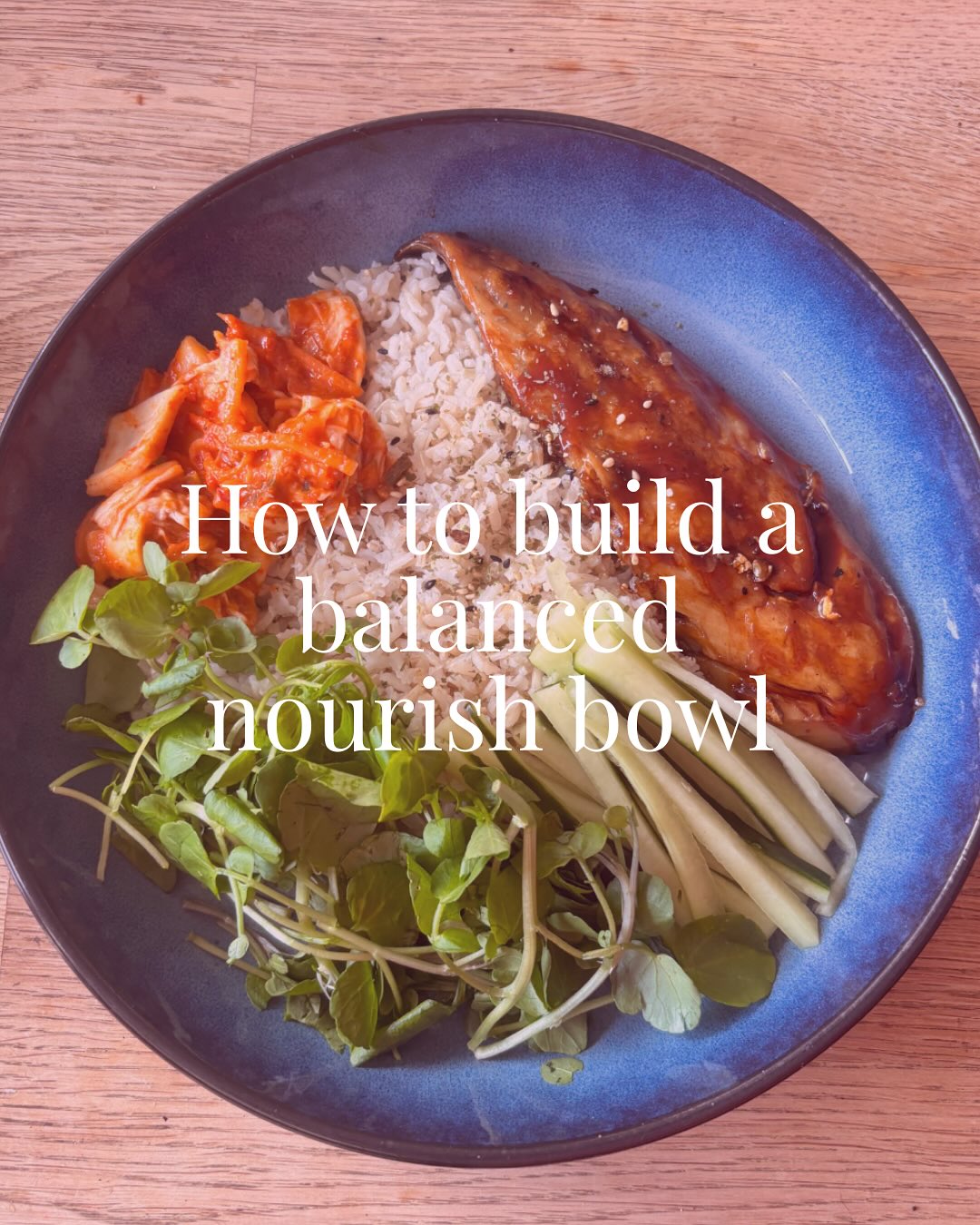 Nourishing Bowl with Fats Fibers and Ferments