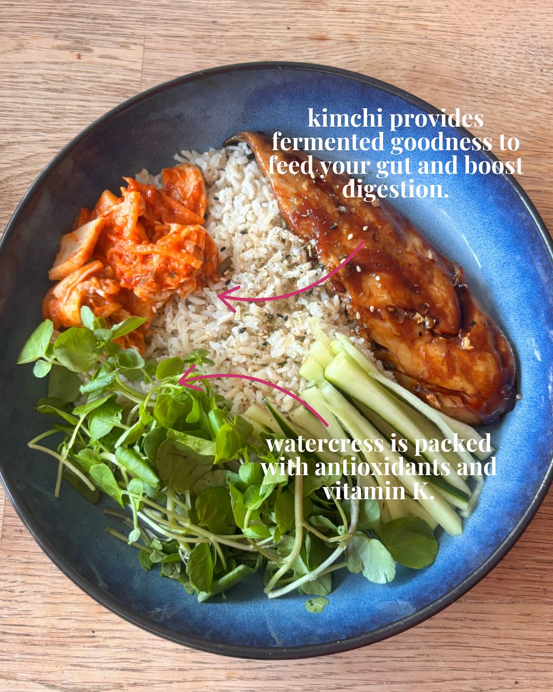 Nourishing Bowl with Fats Fibers and Ferments