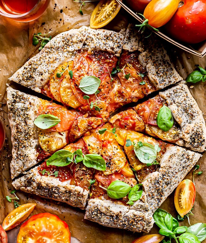 Tomato Ricotta Galette