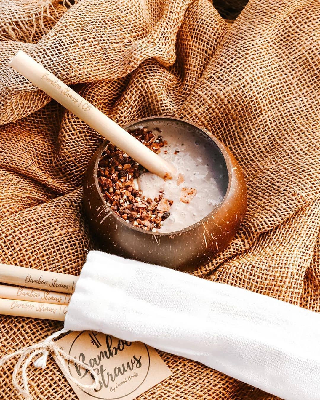Earthy Banana Smoothie with Maca Powder