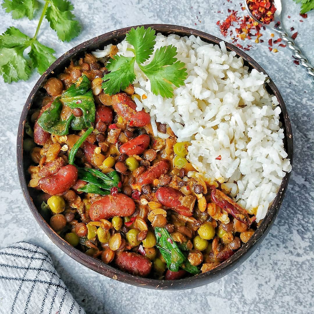 Red Bean and Lentil Curry