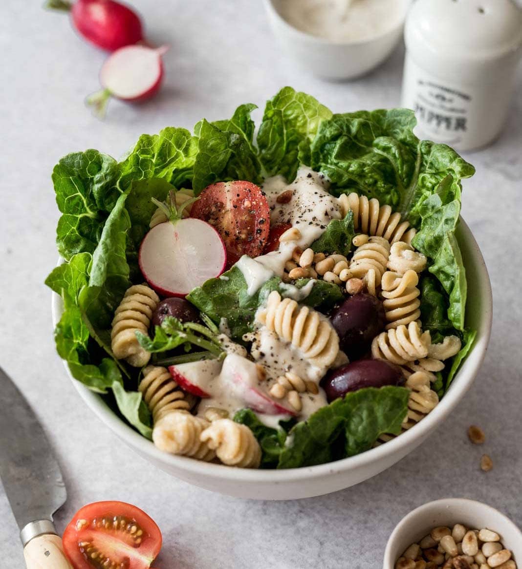 Chickpea Pasta Salad