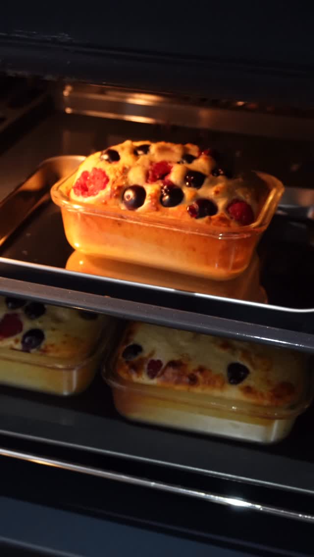 Baked Protein Pancake Bowls