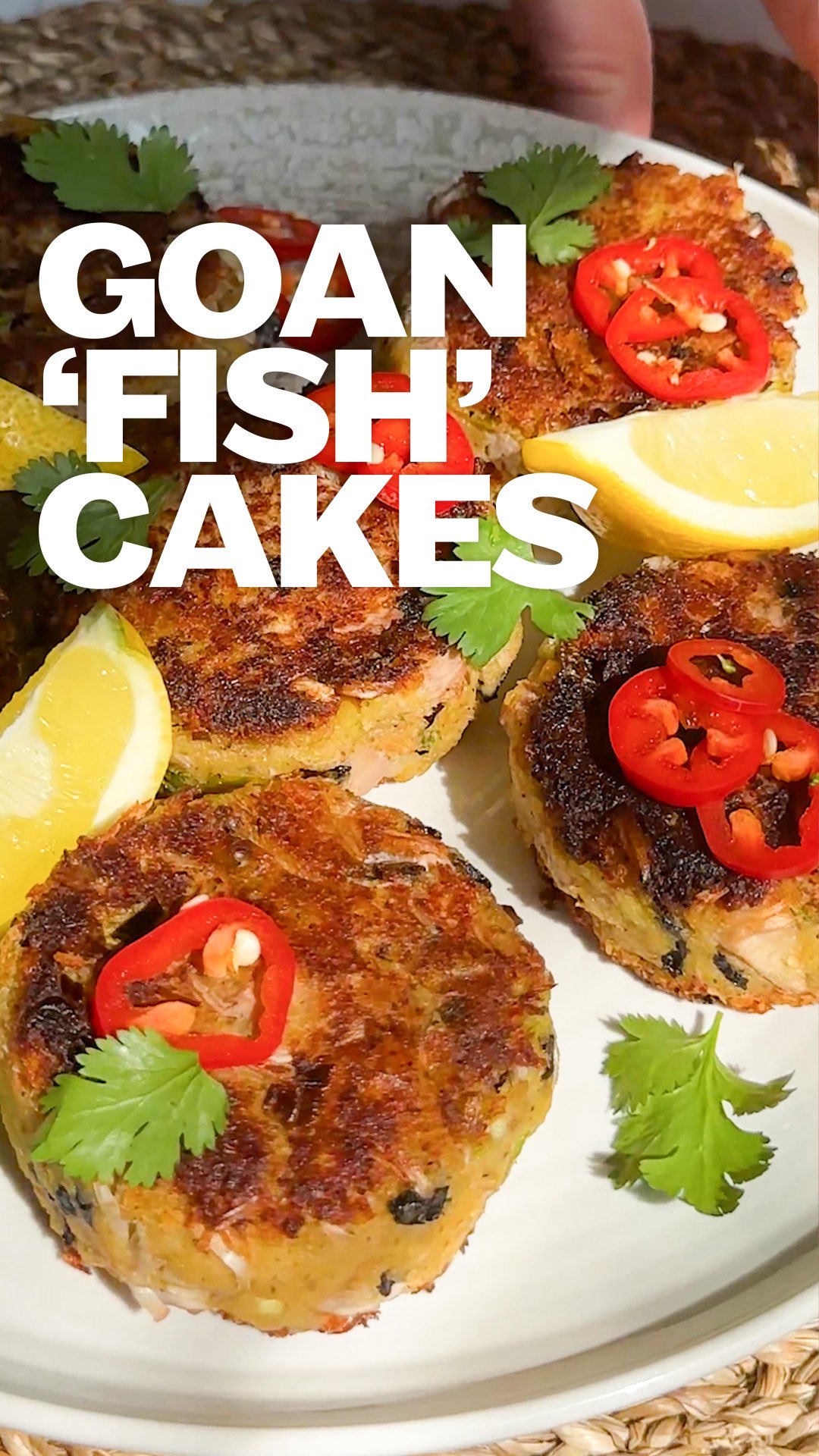 Spicy Goan Fish Cakes with Curry Dip