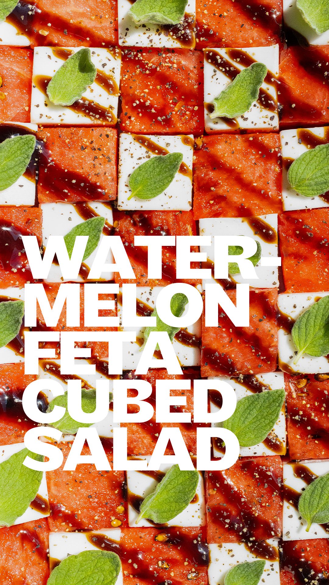 Easy Feta Watermelon Salad
