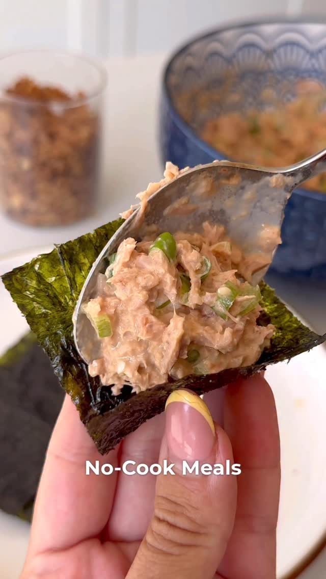 Spicy Tuna Seaweed Bites