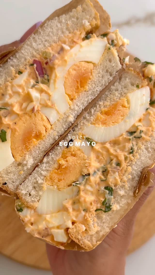 Spicy Egg Mayo Sandwich