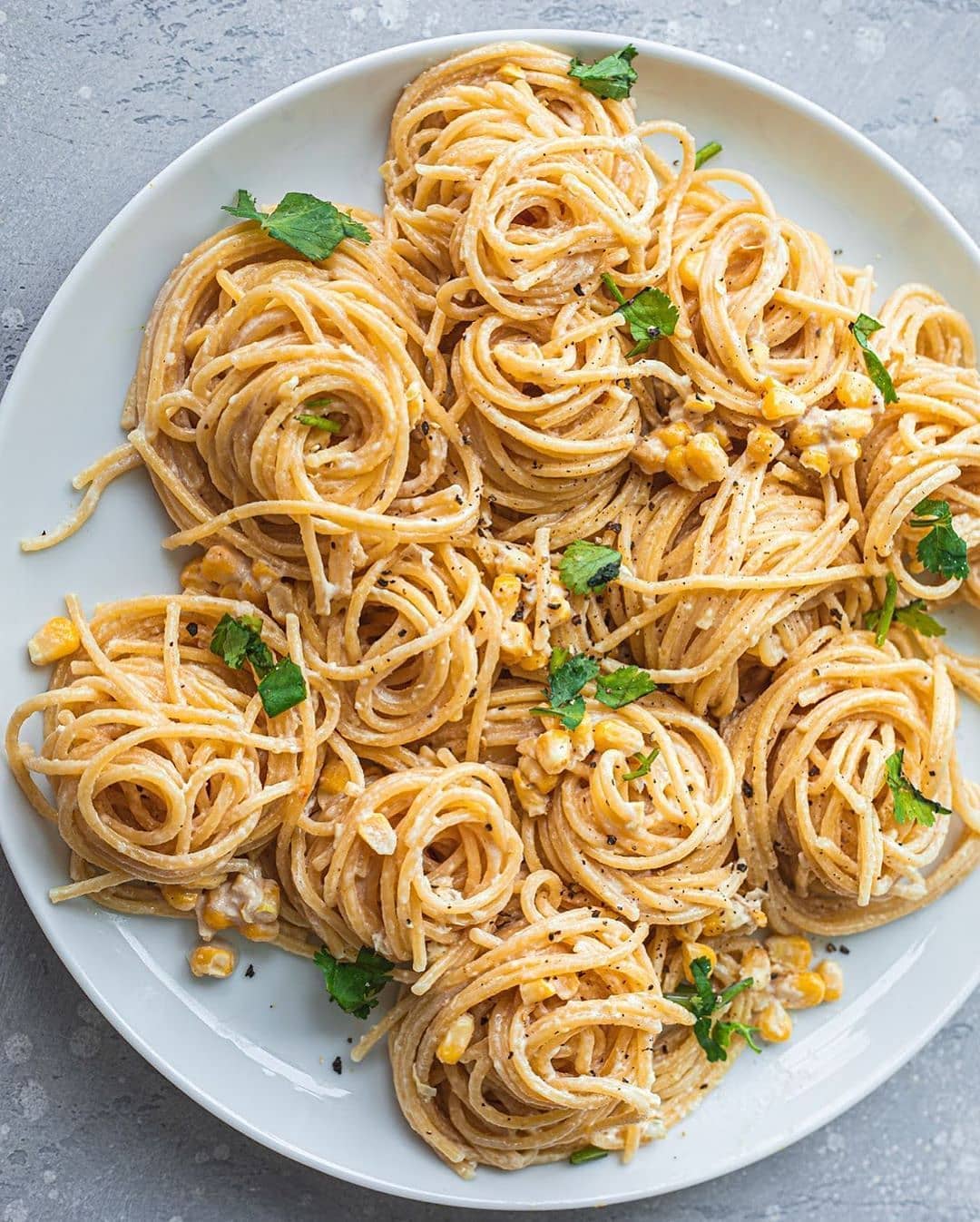 Tahini Garlic Pasta