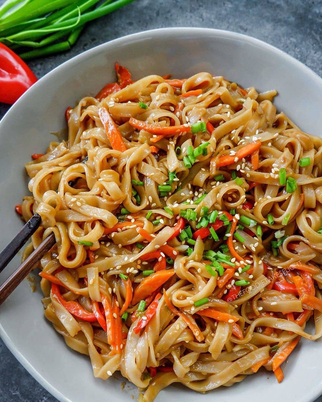 Peanut Sesame Noodles