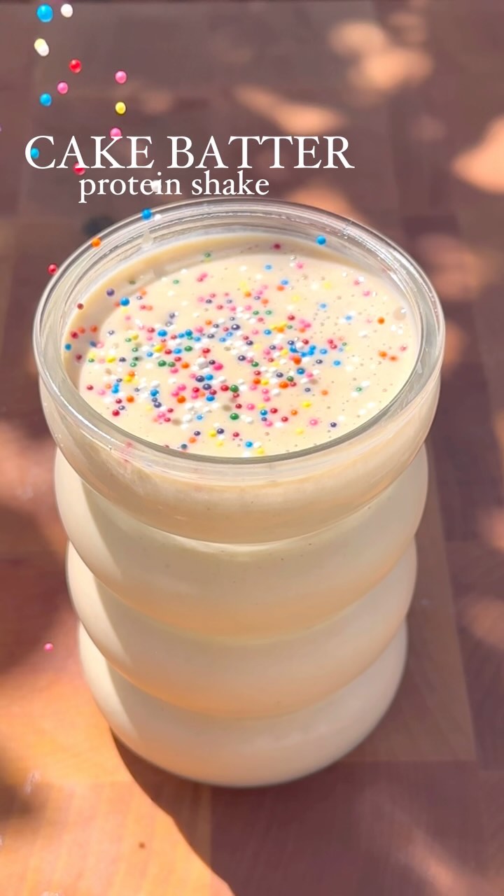 Cake Batter Protein Smoothie
