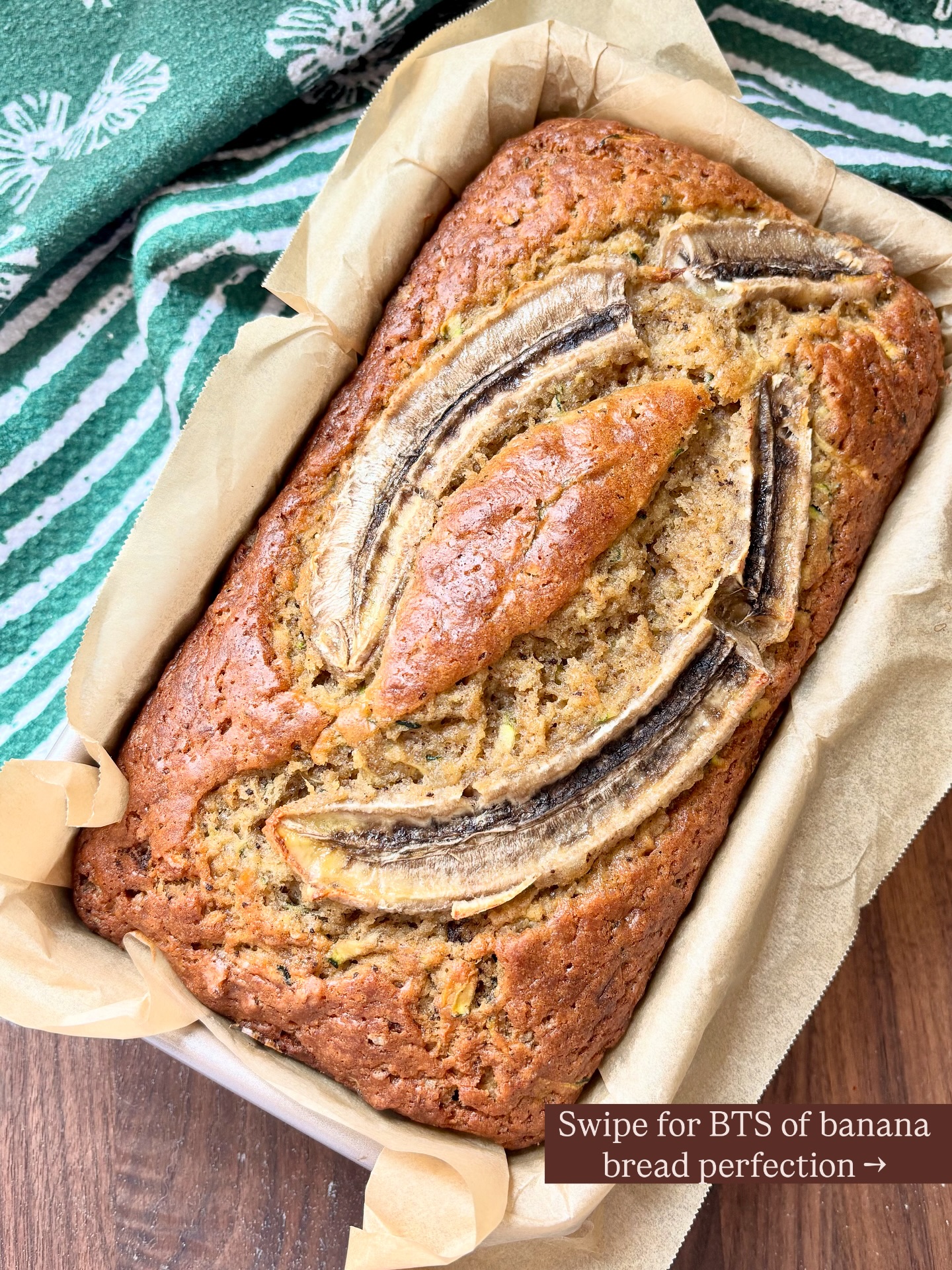 Brown Butter Zucchini Banana Bread