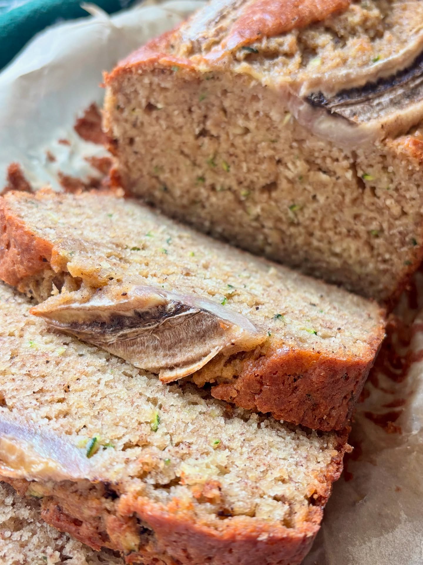 Brown Butter Zucchini Banana Bread
