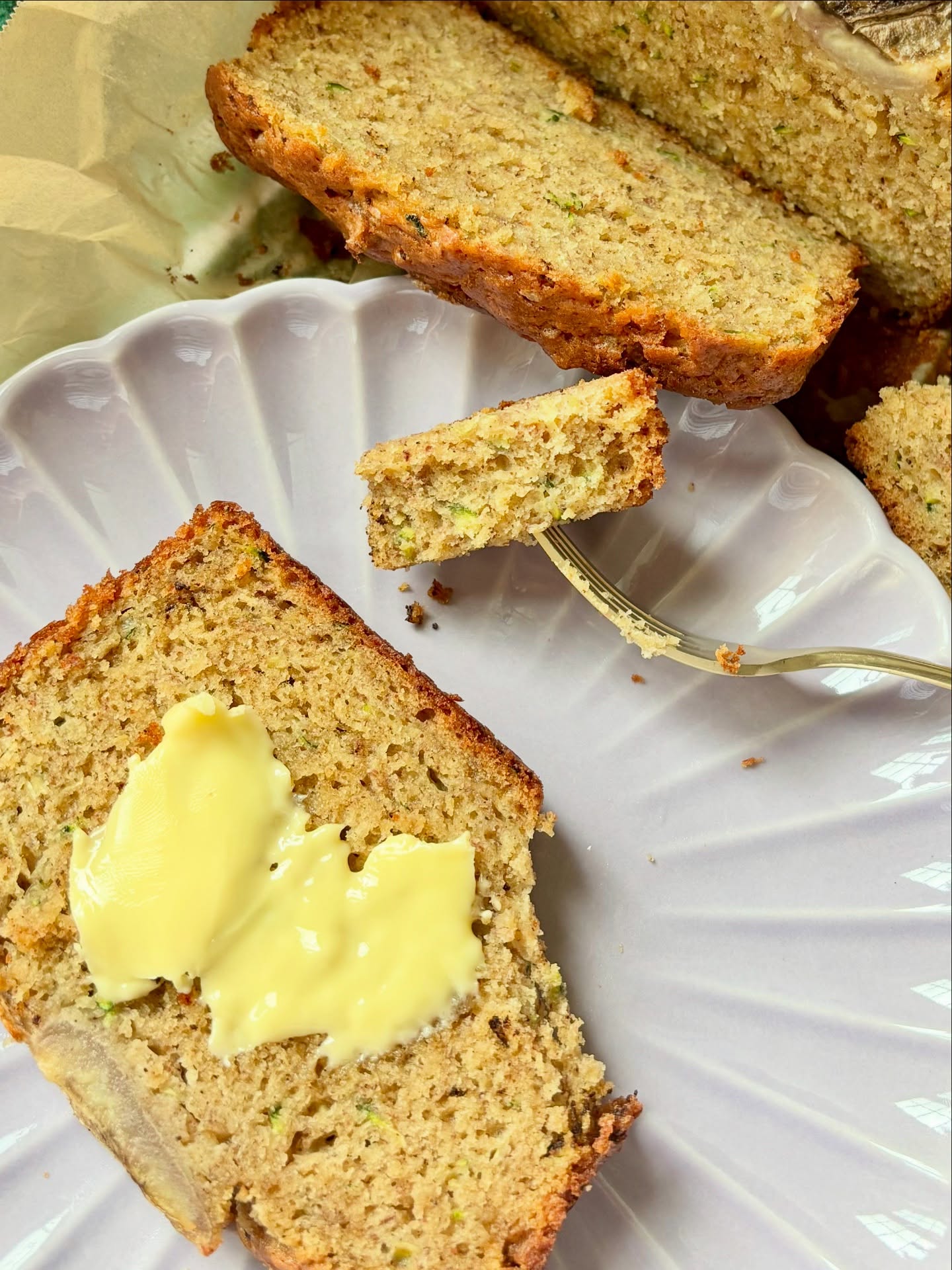 Brown Butter Zucchini Banana Bread