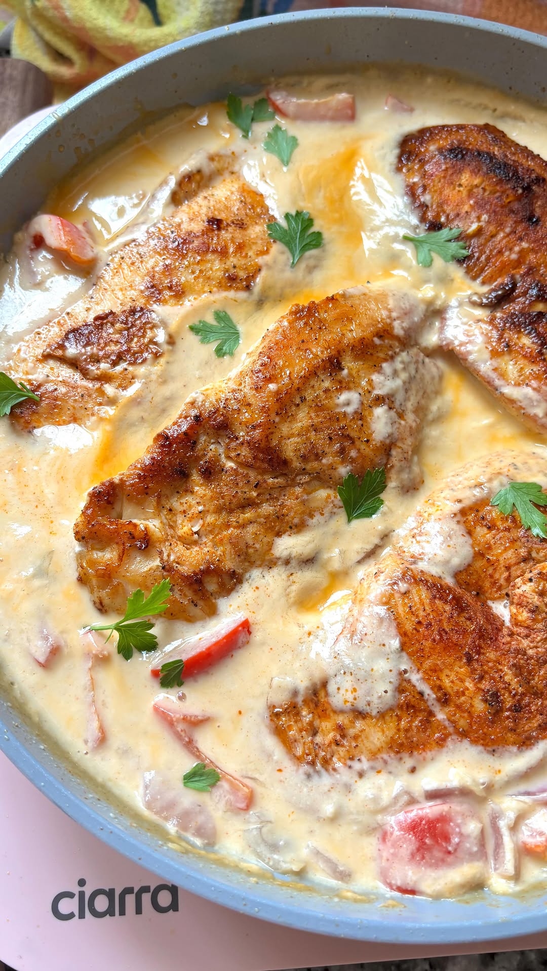 One Pan Pineapple Coconut Chicken
