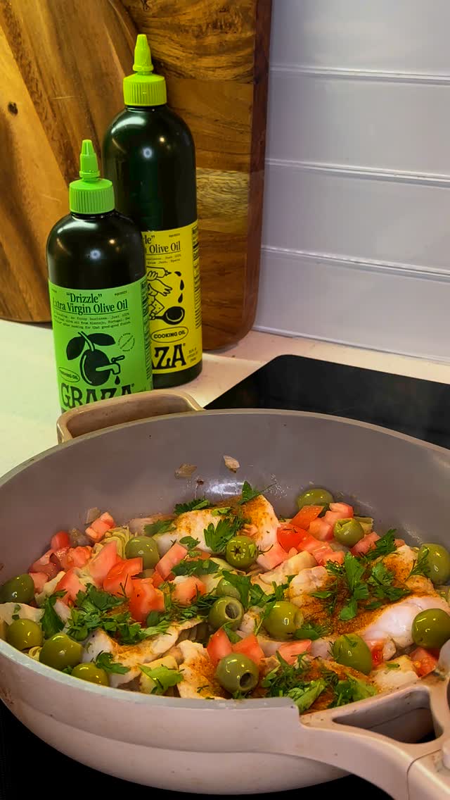 Mediterranean One Pan Fish Dinner