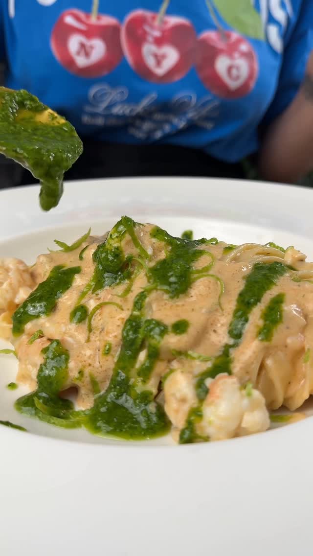 Creamy Scampi and Lemon Pasta
