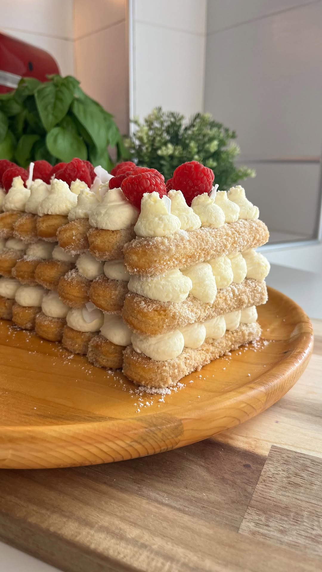 Coconut Tiramisu with White Chocolate