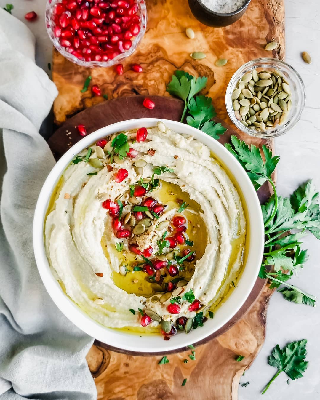 Roasted Pumpkin Seed Hummus