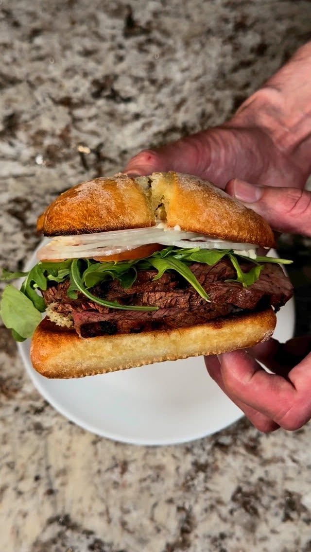 Longhorn Legend Ribeye Steak Sandwich
