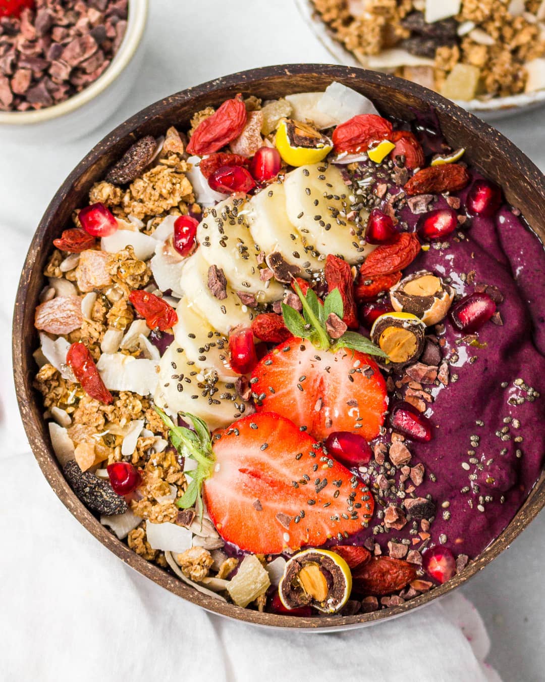 Vanilla Berry Acai Bowl