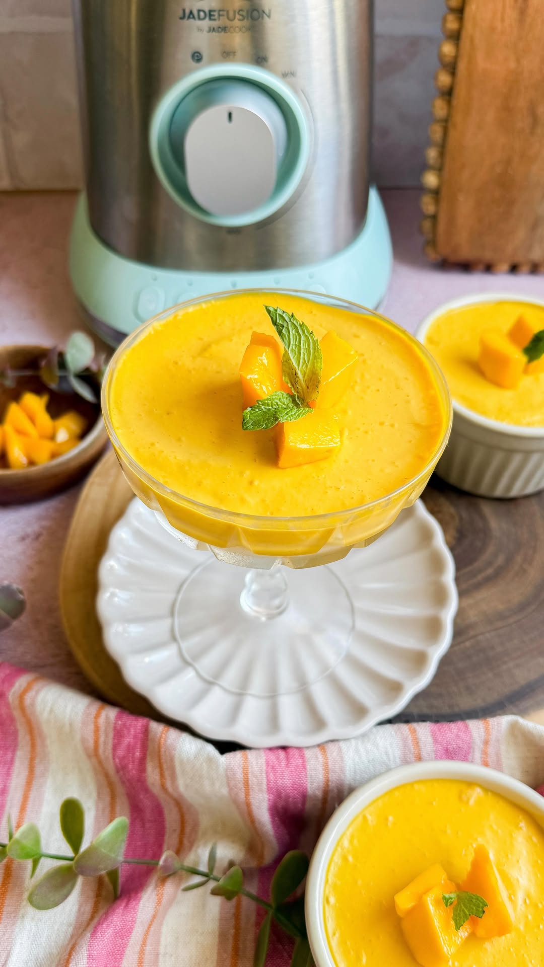 Refreshing Healthy Mango Mousse