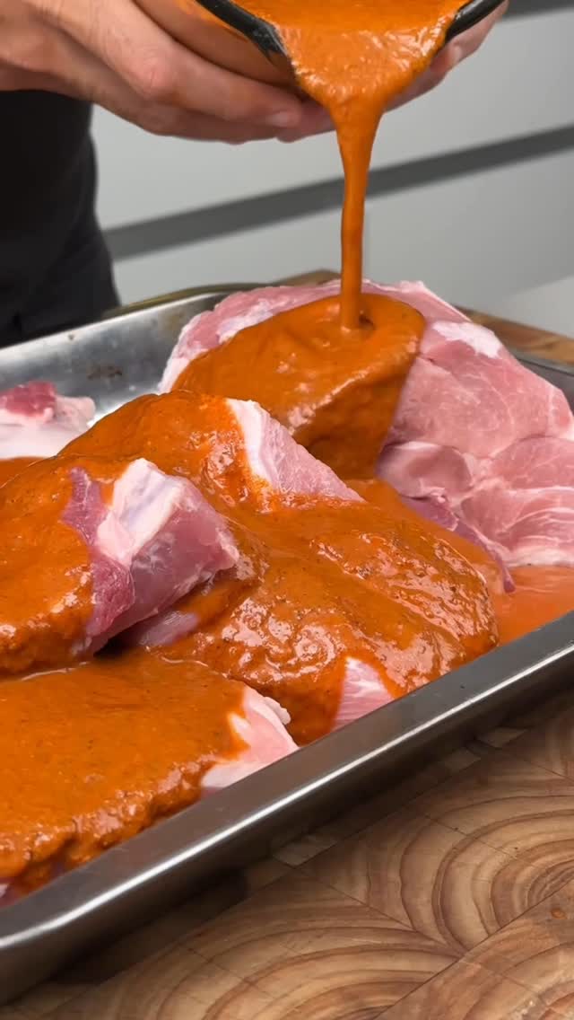 Mexican Cochinita Pibil Pork Sandwich