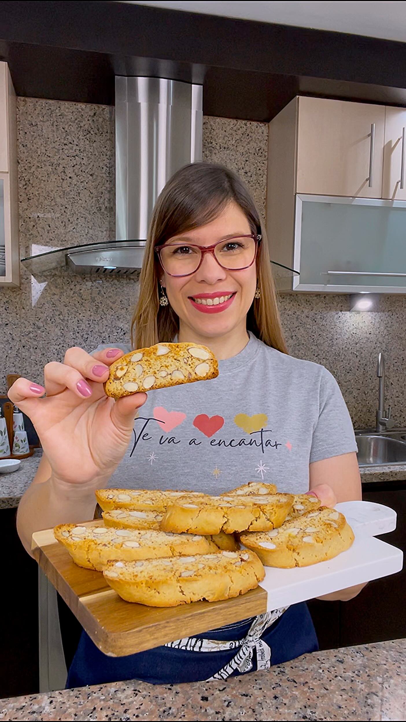 Italian Almond Biscotti Cookies