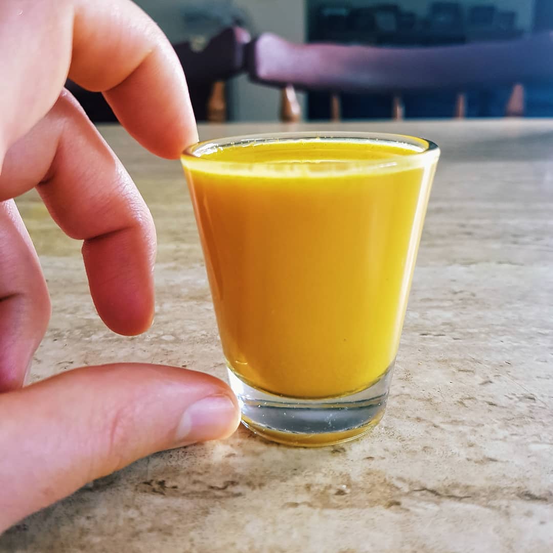 Lemon Ginger Turmeric Wellness Shots