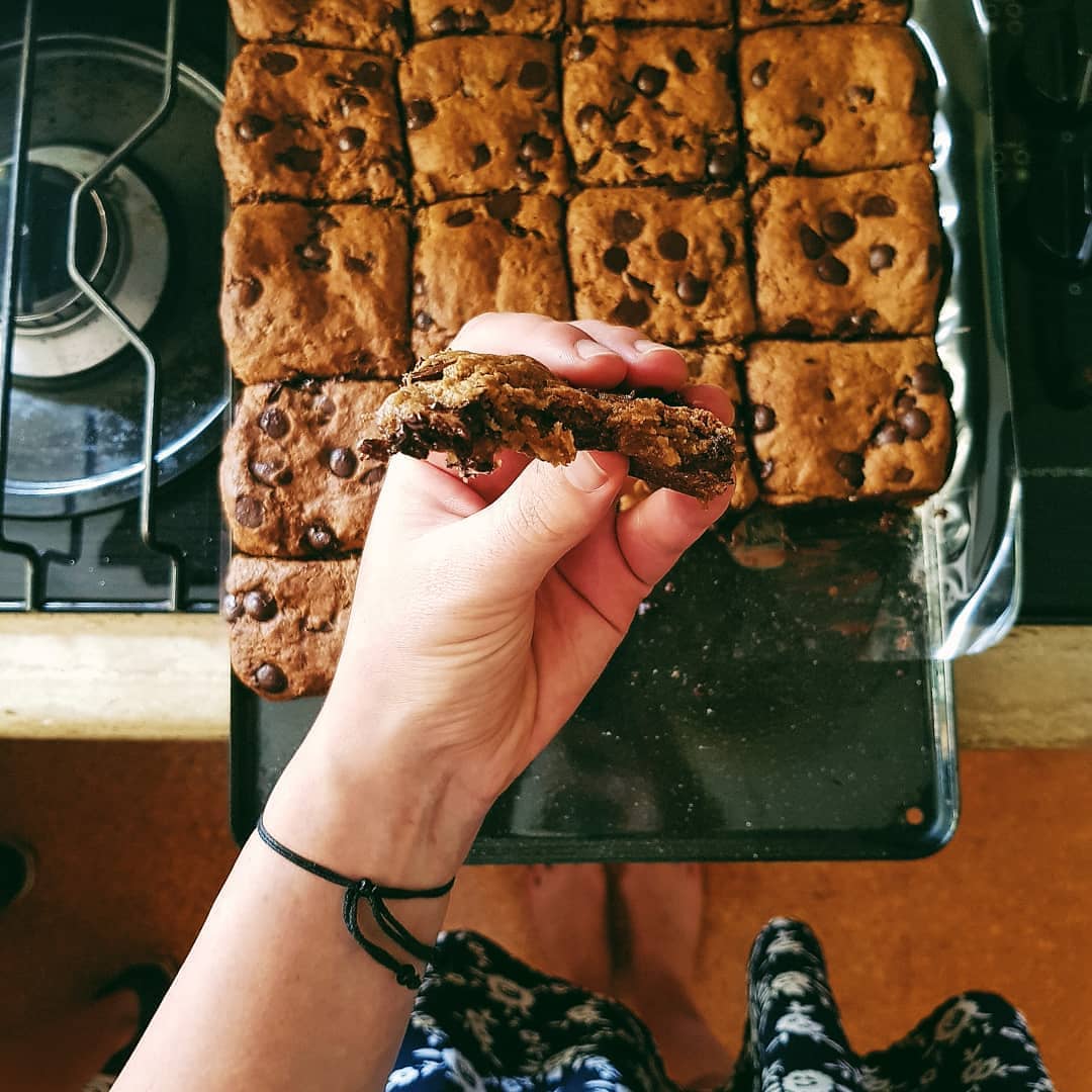 Homemade Vegan Chocolate Chip Cookies
