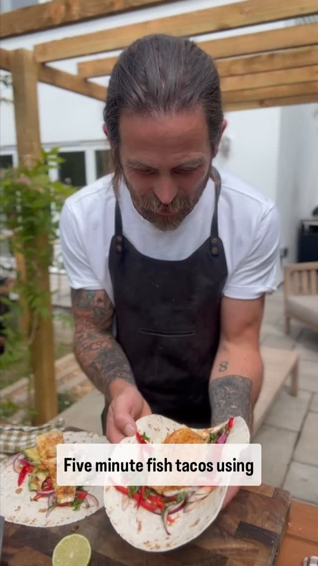 Five-Minute Cornish Fish Tacos
