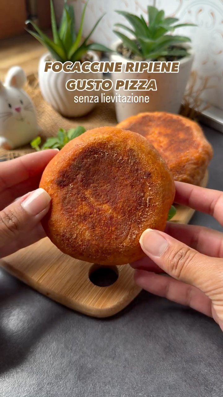 Easy No-Rise Stuffed Pizza Pockets