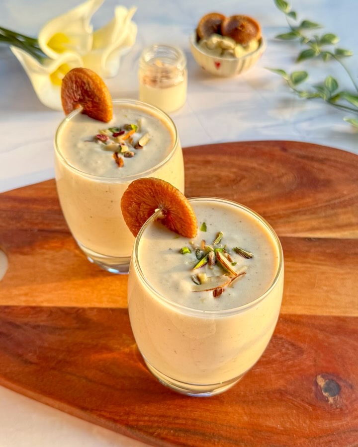 Cashew and Fig Lassi