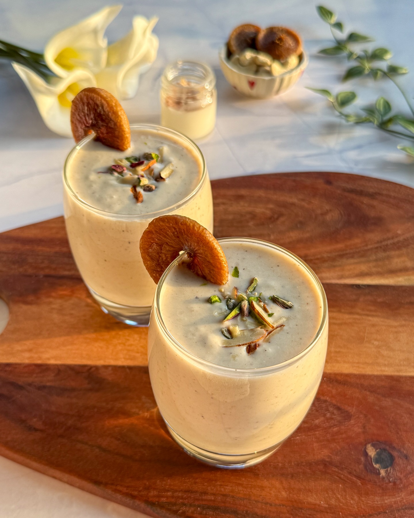 Cashew and Fig Lassi