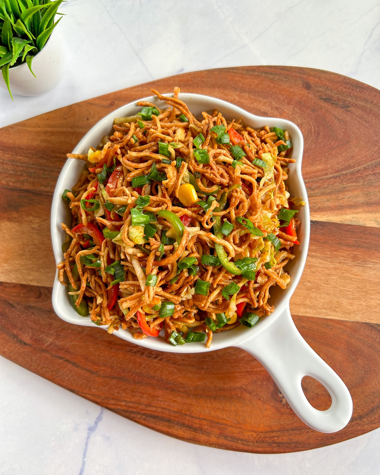 Crispy Chinese Bhel Snack