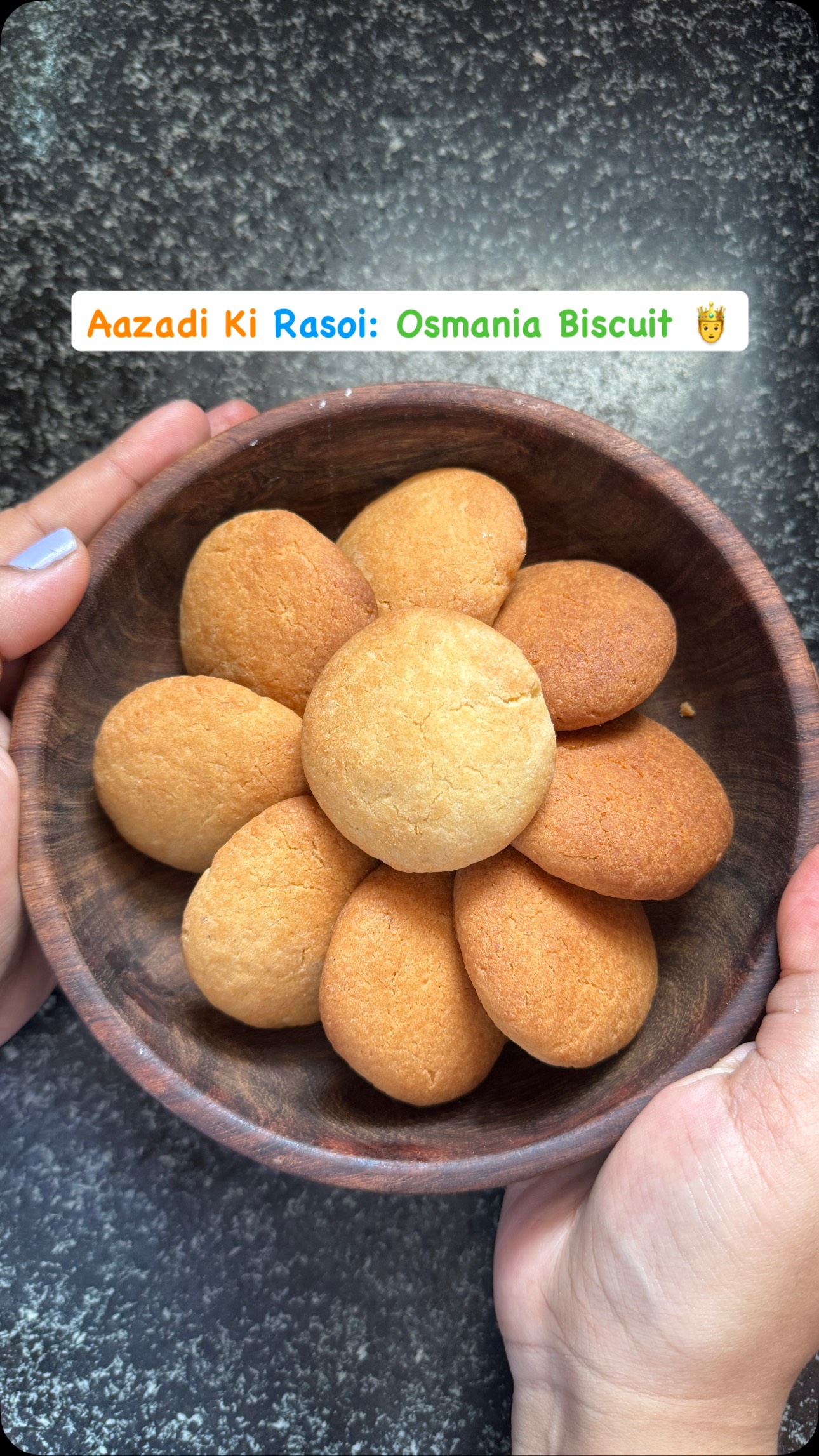 Traditional Hyderabadi Osmania Biscuits