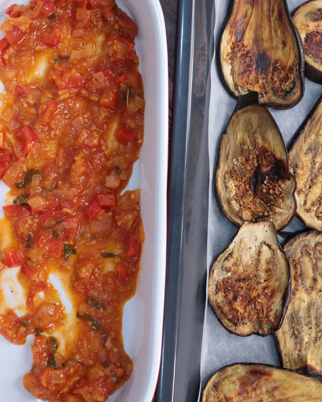 Eggplant Casserole with Cheese