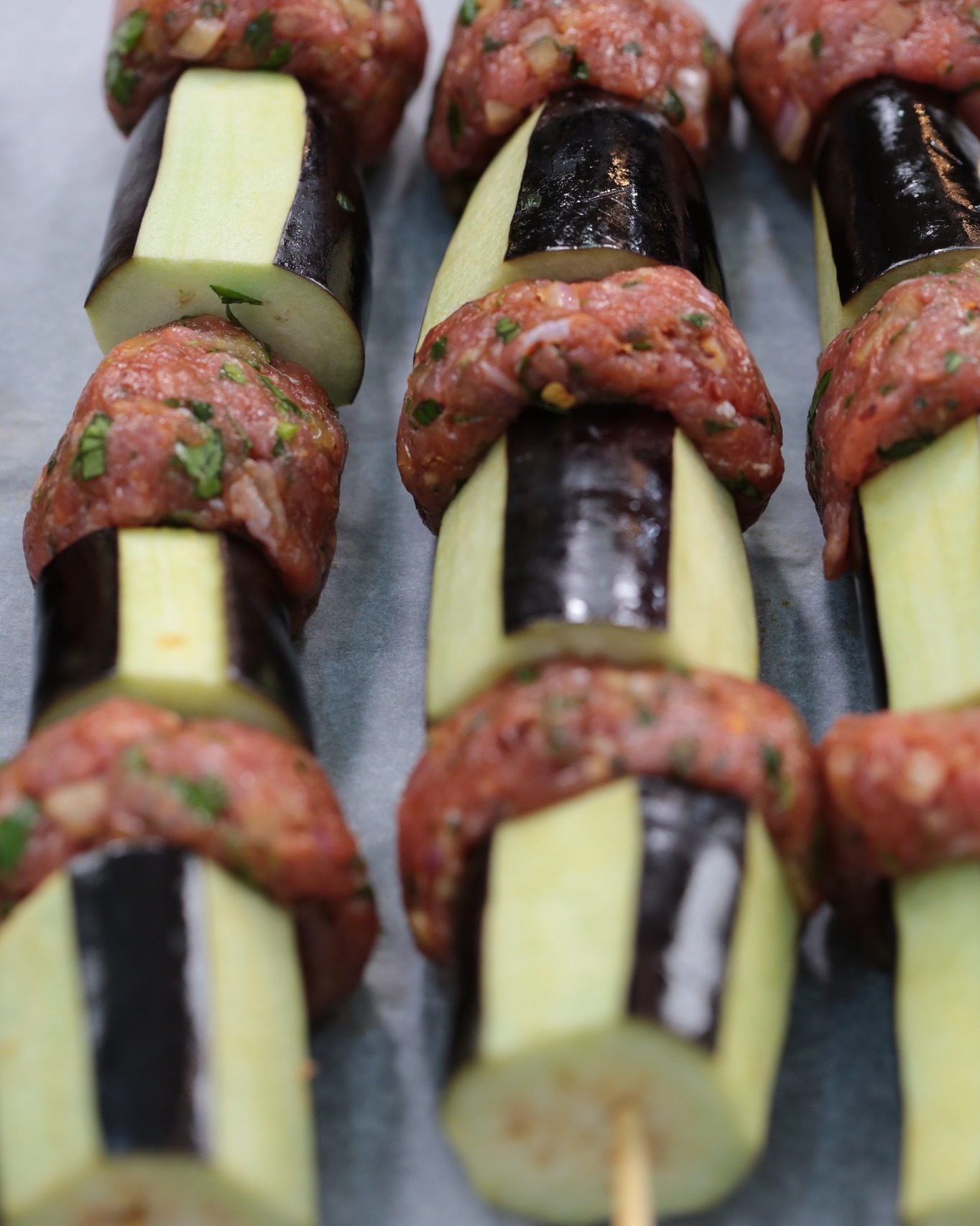 Spicy Eggplant Kofta with Tomato Sauce