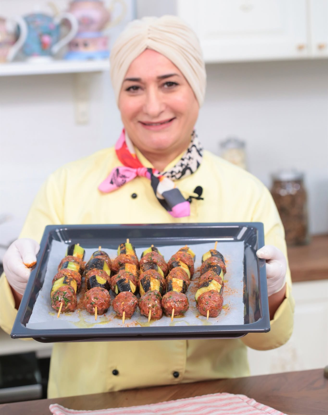 Spicy Eggplant Kofta with Tomato Sauce