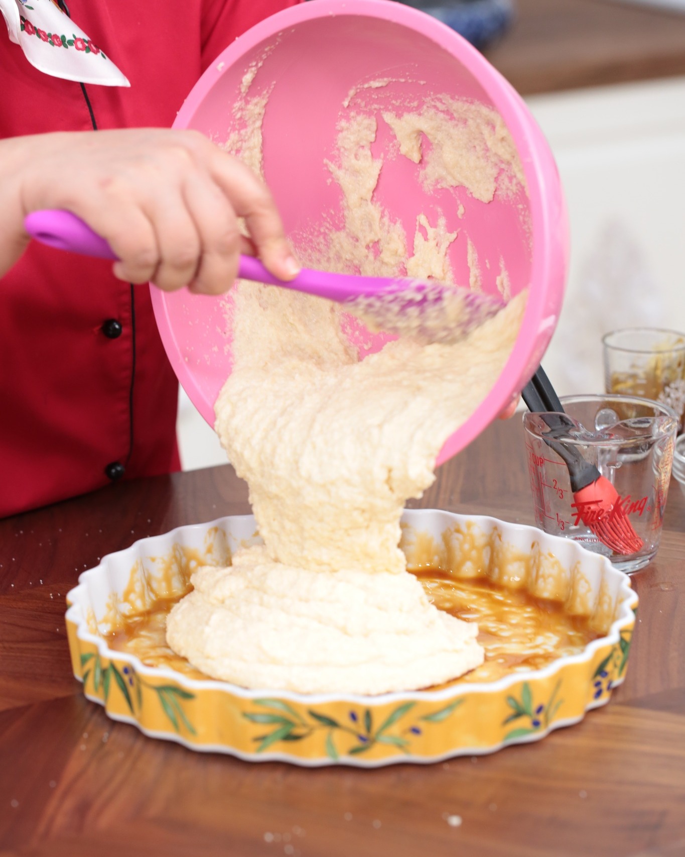 Basbousa with Date Syrup