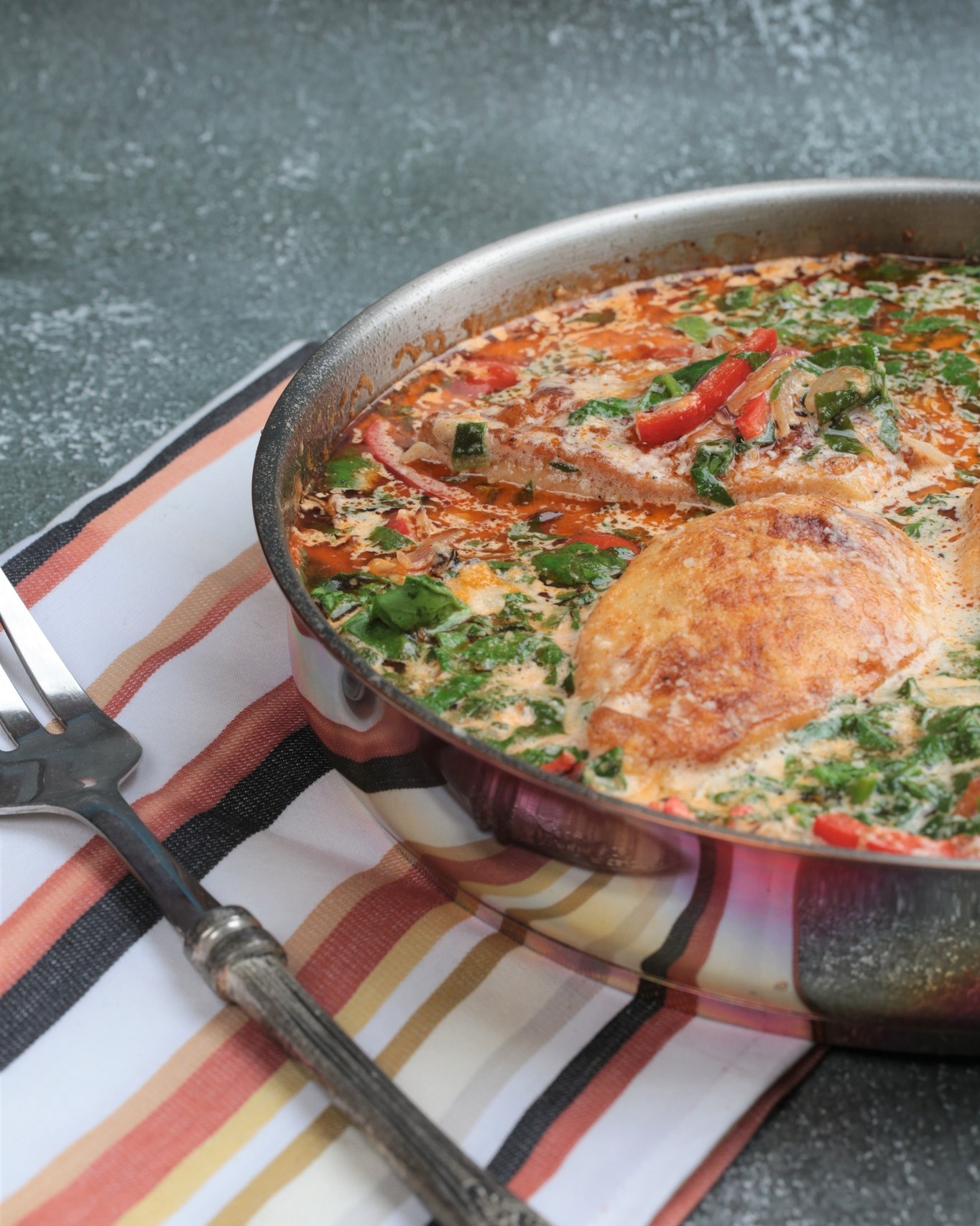 Creamy Tuscan Chicken with Spinach
