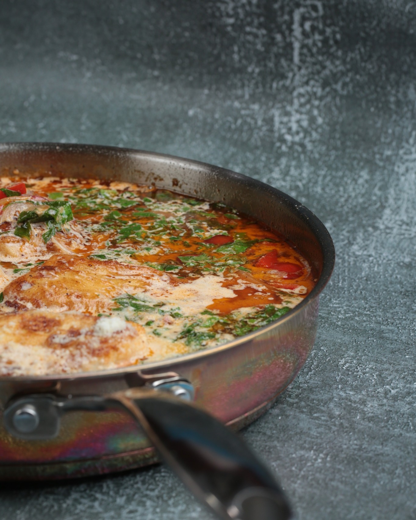Creamy Tuscan Chicken with Spinach
