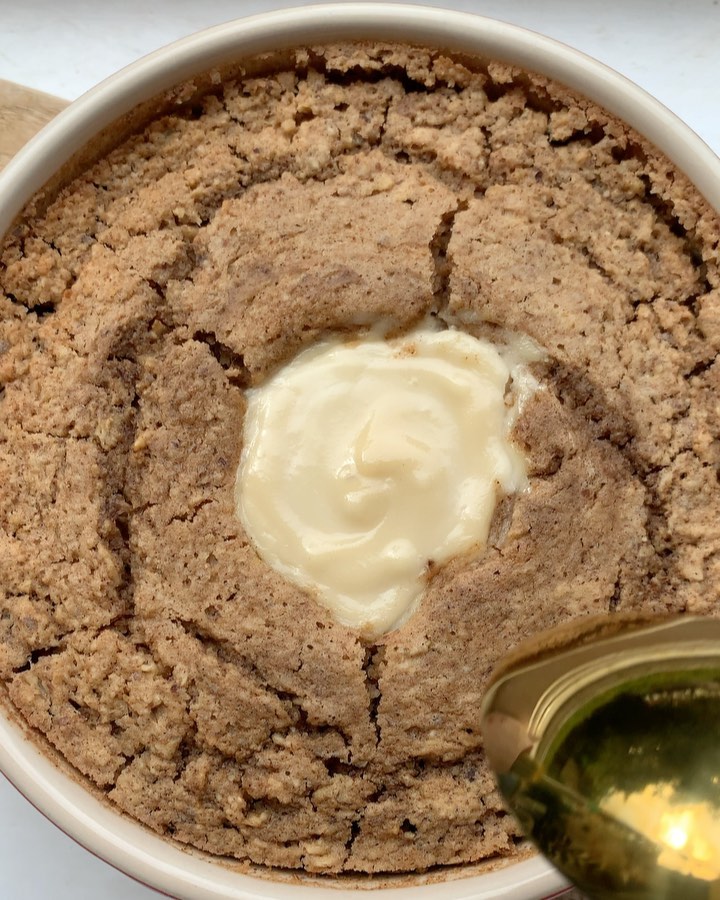 Biscoff Cheesecake Baked Oats