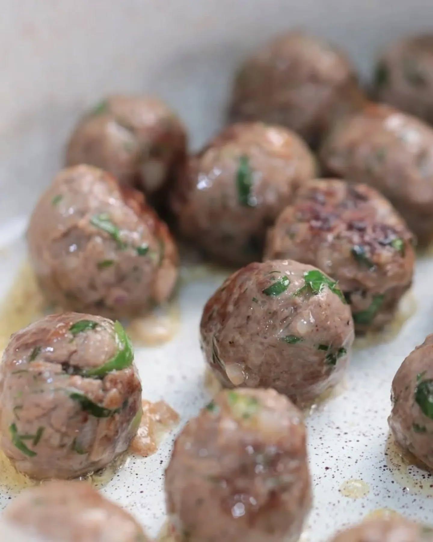 Kofta Meatballs with Tahini Sauce