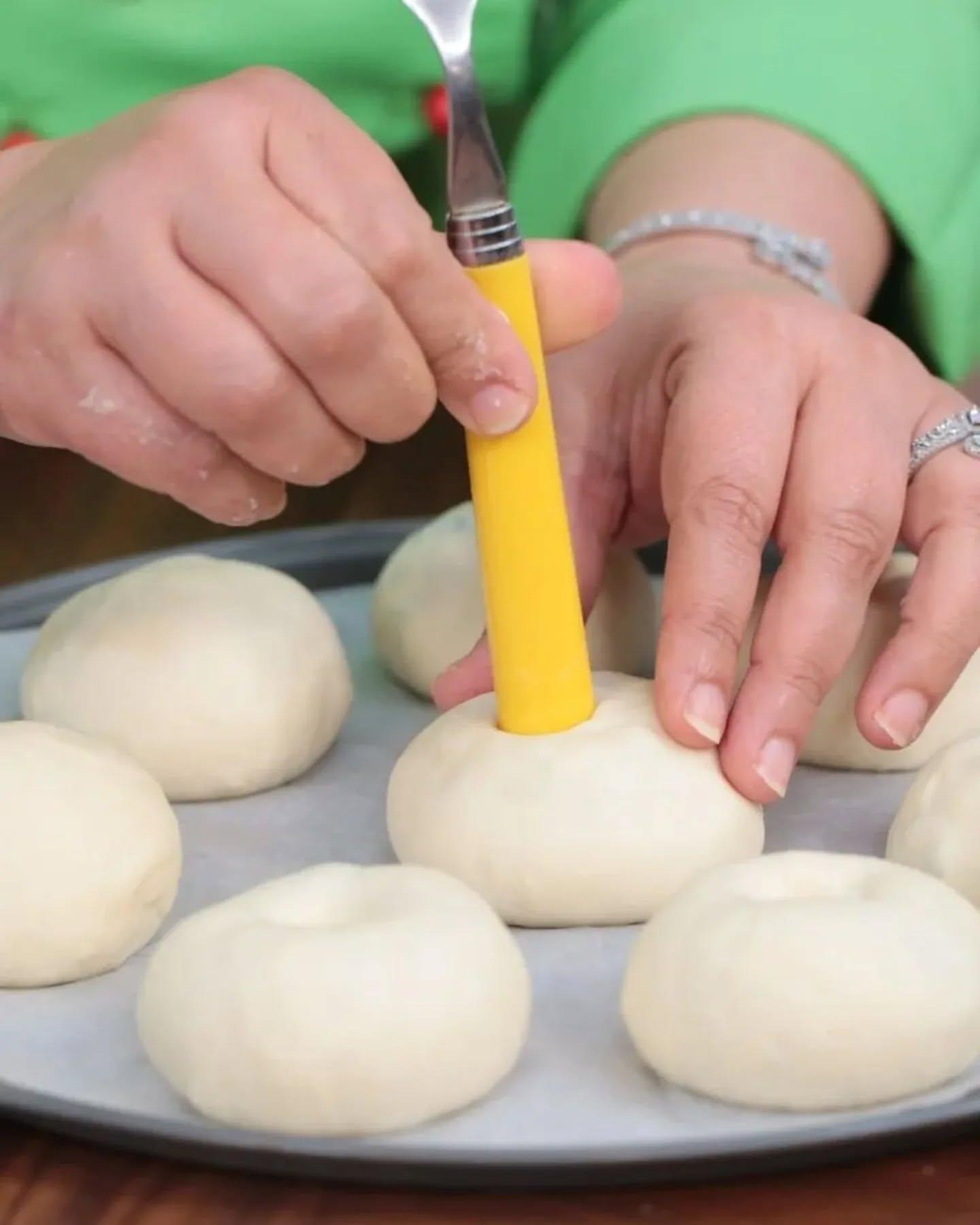 Cheese-Filled Simit Bread