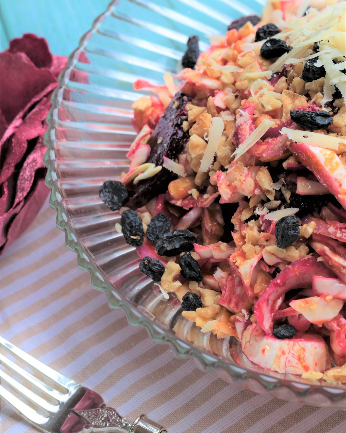 Corn and Beet Salad