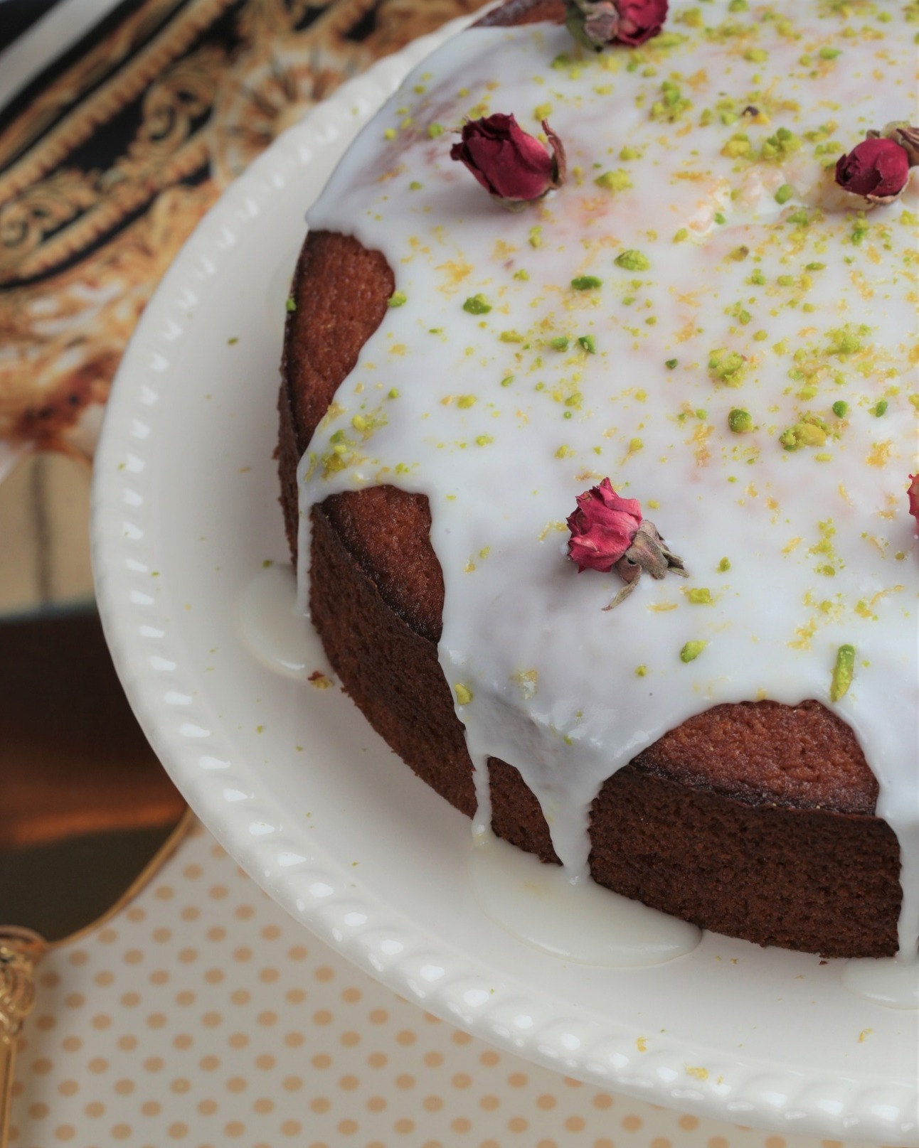 Lemon Cake with Cream