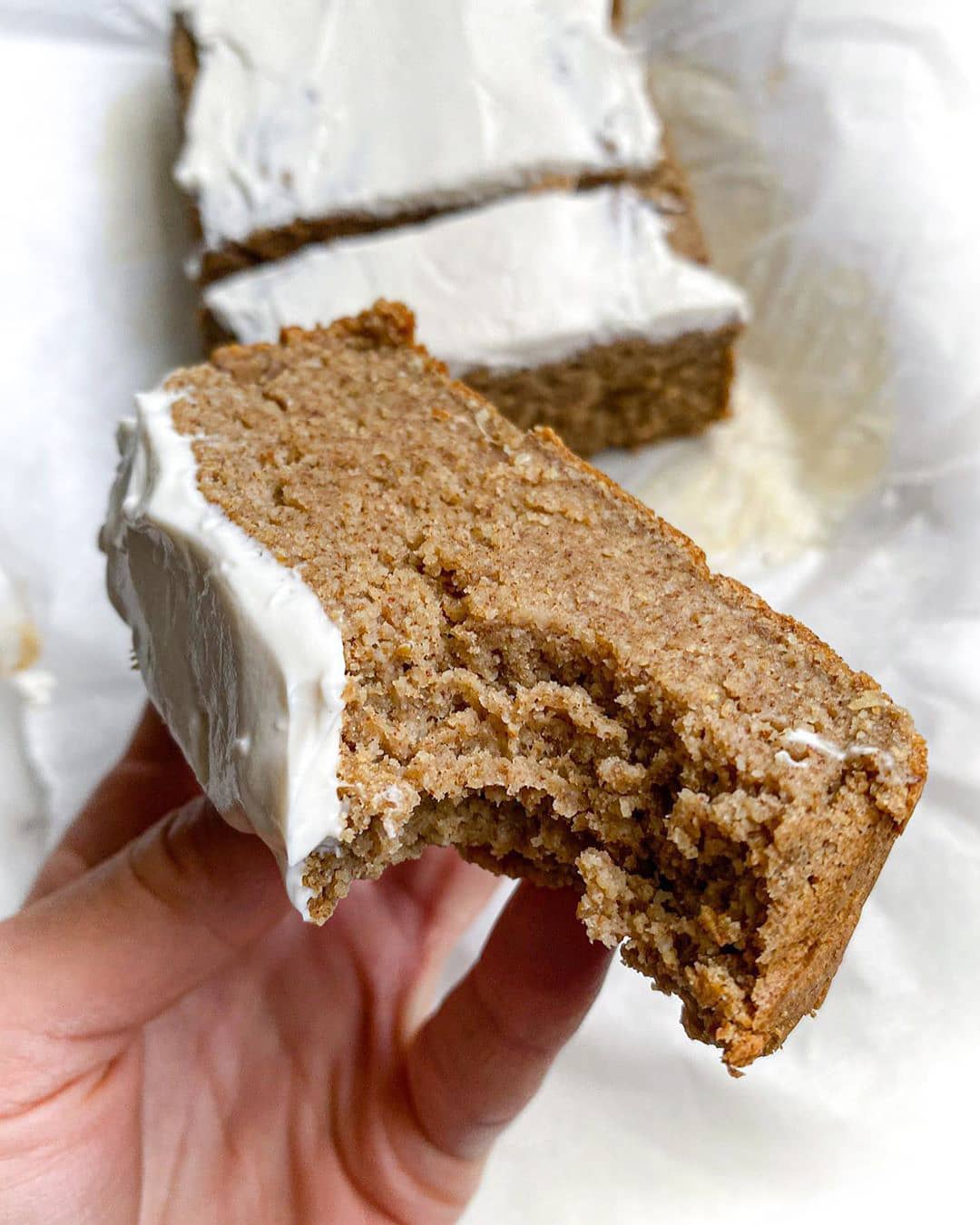 Flourless Cinnamon Apple Pie Blender Bread