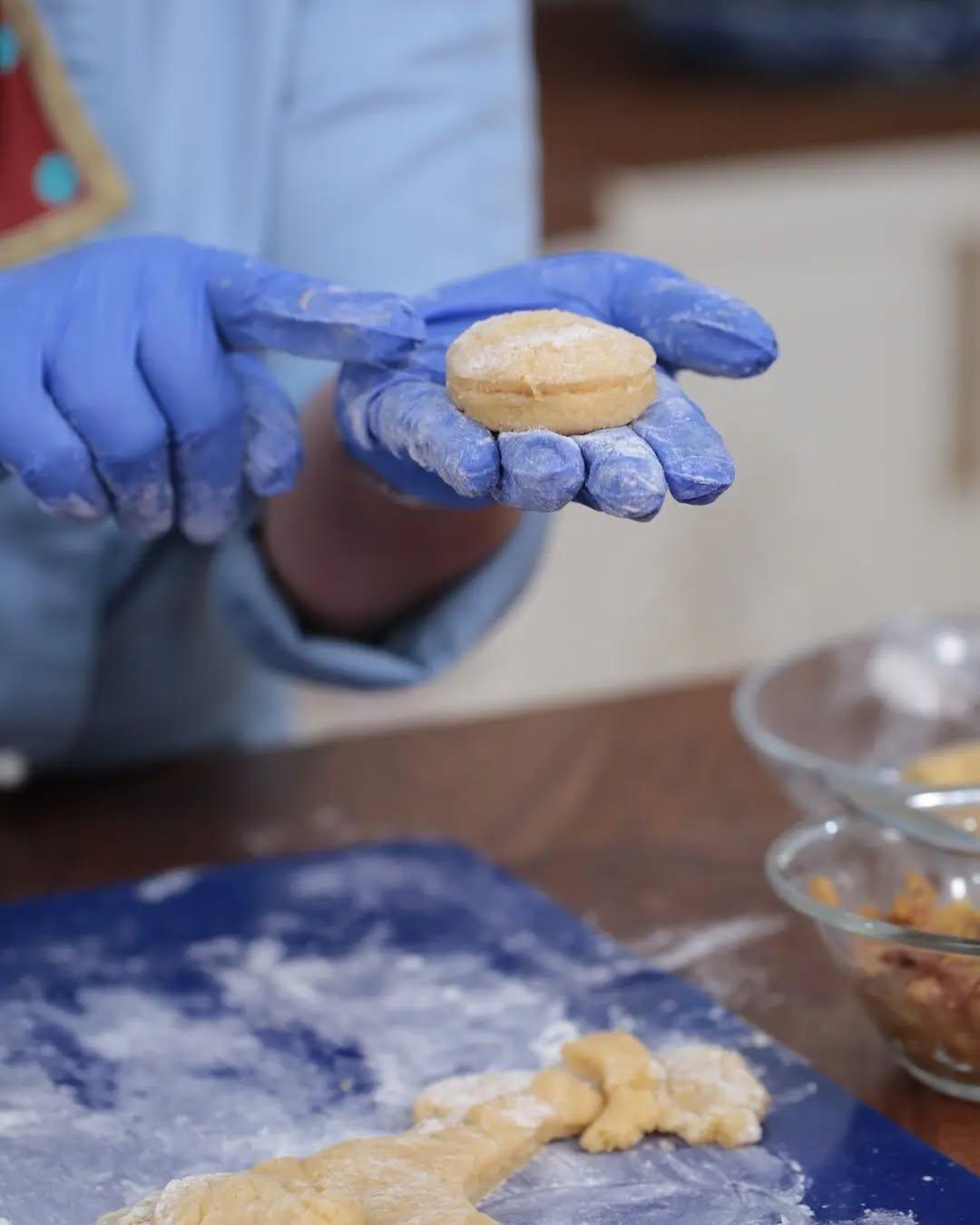 Homemade Apple-Filled Biscuits