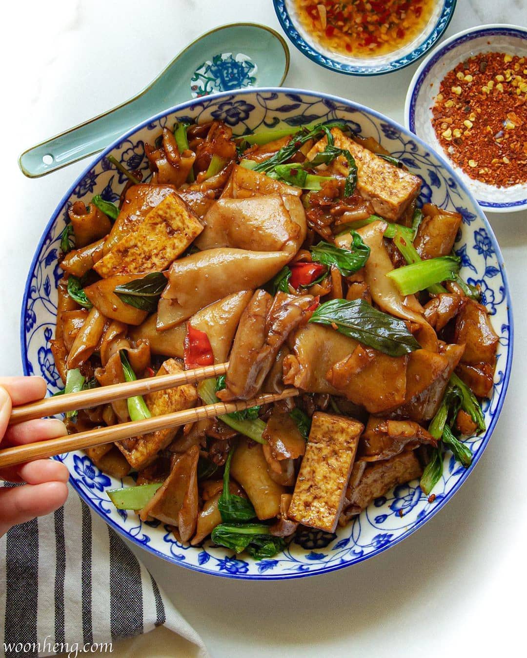 Drunken Noodles Pad Kee Mao