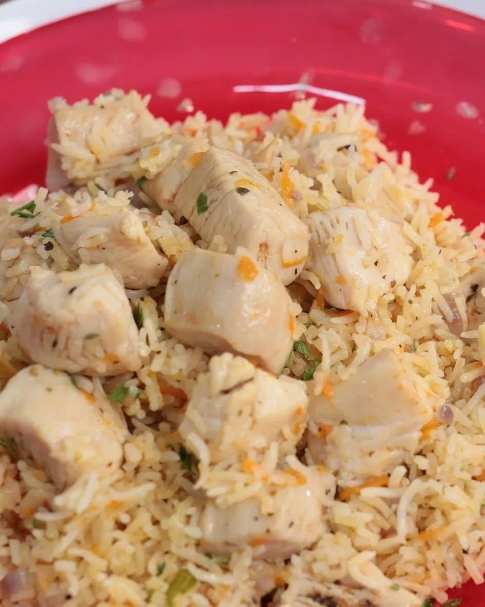 Spiced Chicken and Basmati Rice